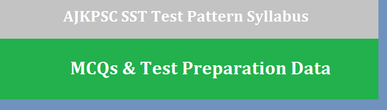 Ajkpsc Sst Syllabus Past Papers Mcqs With Answers Pdf