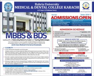 Bahria University Admissions 2017 – Free Online MCQS Questions Practice ...