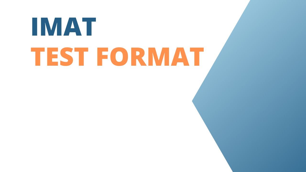 IMAT Paper Format Description Syllabus