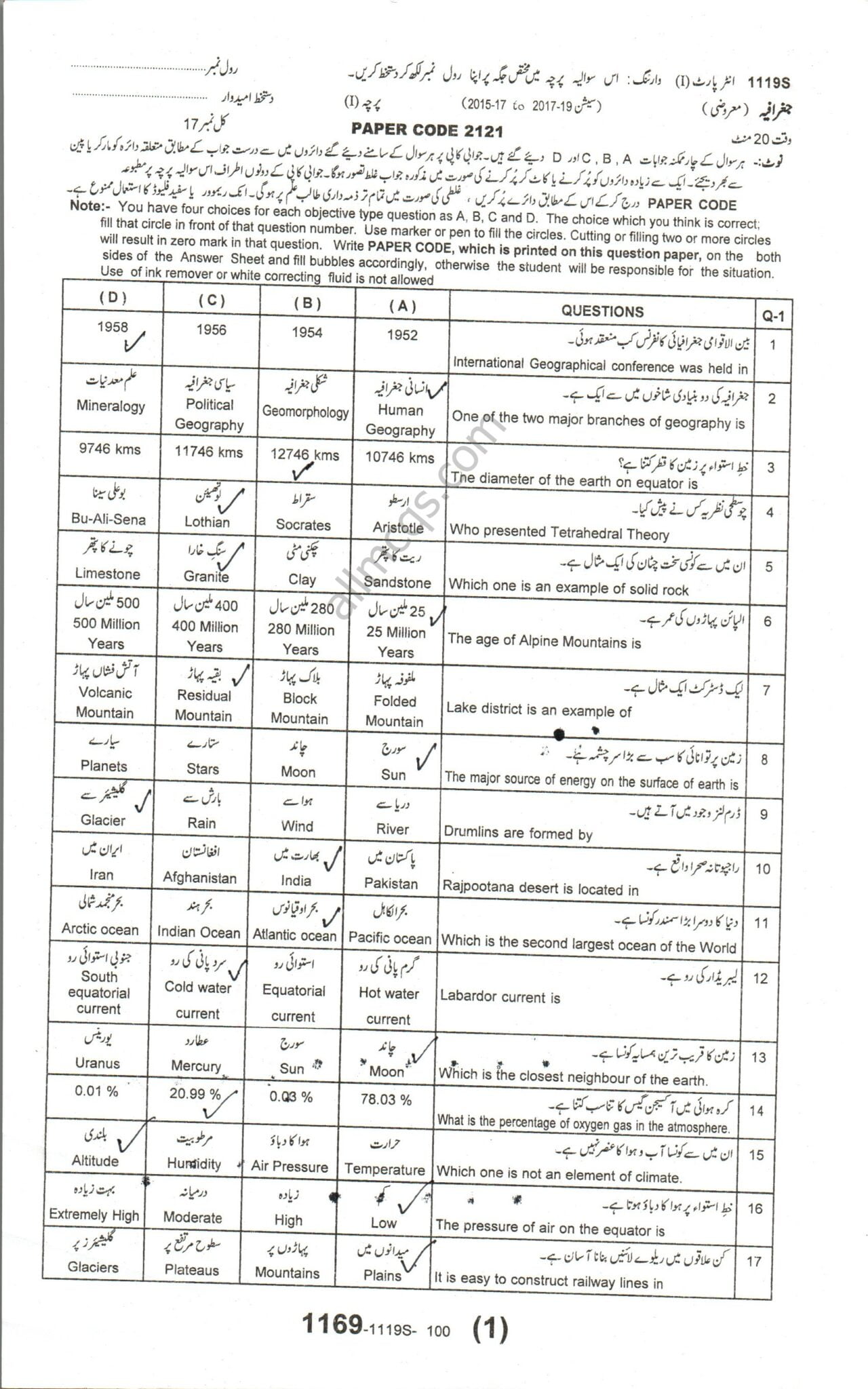 Grade 11 geography past papers picture