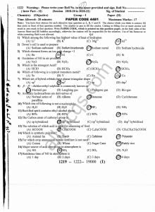 chemistry Class 12 Past Papers Solved Notes pdf