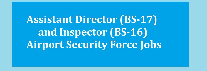 Assistant Director ASF Inspector ASF Syllabus Papers